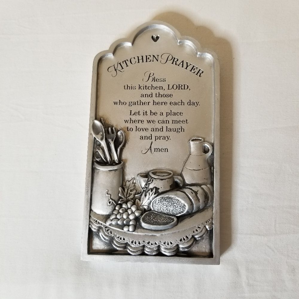 Abbey Press "Kitchen Prayer"‎ Plaque